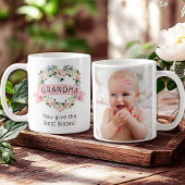 おばあちゃんのかわいいバレンタインマグカップ コーヒーマグカップ