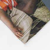 おばあちゃんのかわいこちゃんフォトコラージュ母の日 フリースブランケット (角)