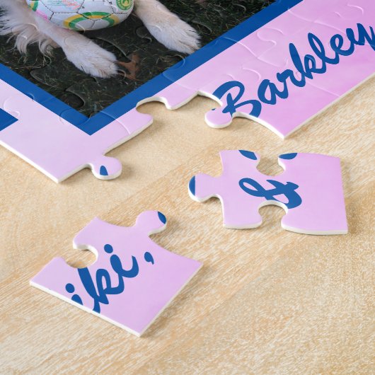 「おばあちゃんのことが大好き」フォトギフト ジグソーパズル (側面)