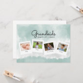 おばあちゃんのための写真コラージュ母の日カード カード (正面/裏面インサイチュ)
