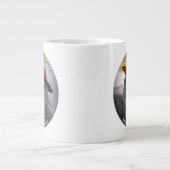 おばあちゃんのような老猫のニッペマグ ジャンボコーヒーマグカップ (正面)