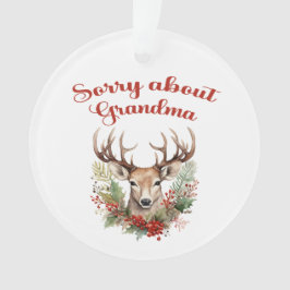 おばあちゃんのアクリルオーナメント オーナメント