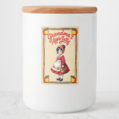 おばあちゃんのアップルゼリーヴィンテージ フードラベル (正面)