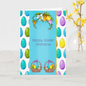 おばあちゃんのイースターカード カード (黄色い花)
