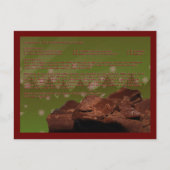 おばあちゃんのオールドファッションココアファッジレシピカード ポストカード (正面)