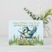 おばあちゃんのガーデンビルからハッピーな母おもしろいの日 シーズンカード (スタンド正面)