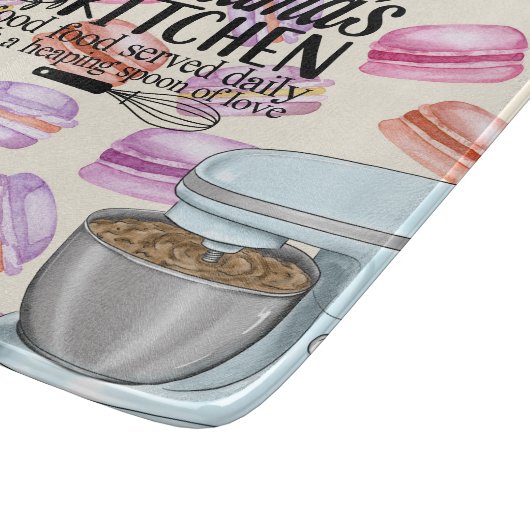 . .おばあちゃんのキッチンいい食べ物を毎日一緒に カッティングボード (角)