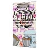 . .おばあちゃんのキッチンいい食べ物を毎日一緒に クリップボード (左)