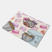 . .おばあちゃんのキッチンいい食べ物を毎日一緒に ドアマット (アングル)