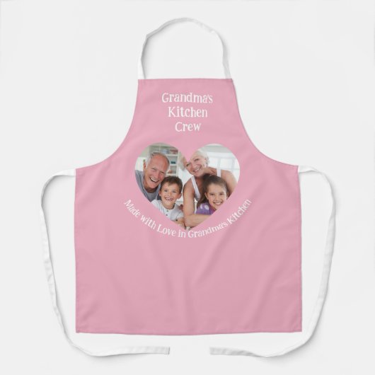 おばあちゃんのキッチンクルーエプロン エプロン (正面)