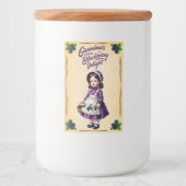 おばあちゃんのキッチンブラックベリーデライトヴィンテージ フードラベル (正面)