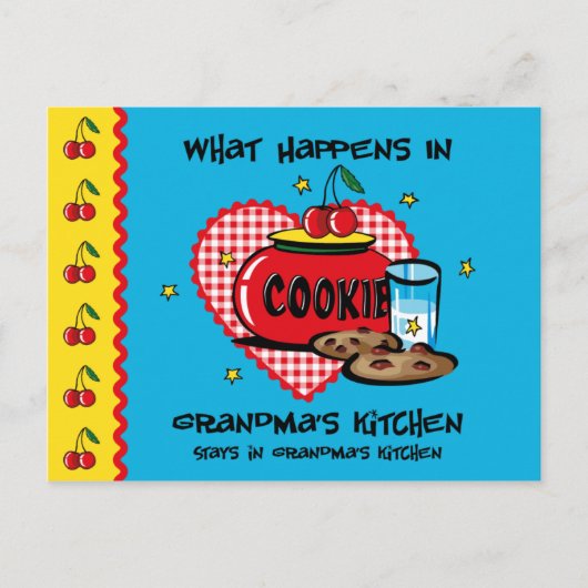 おばあちゃんのキッチンレシピ ポストカード (正面)