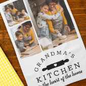 おばあちゃんのキッチン写真コラージギフト キッチンタオル