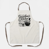 おばあちゃんのキッチン料理ベーキング エプロン (正面)