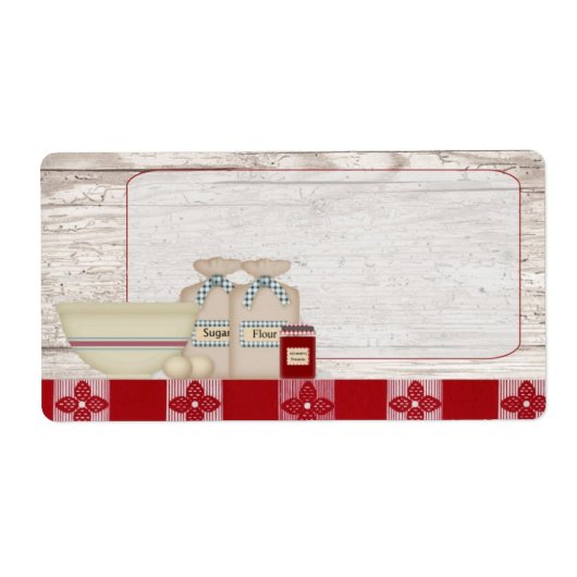 おばあちゃんのキッチン製品ラベル ラベル (正面)