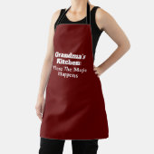 おばあちゃんのキッチン:魔法が起こる場所 エプロン (インサイチュ)