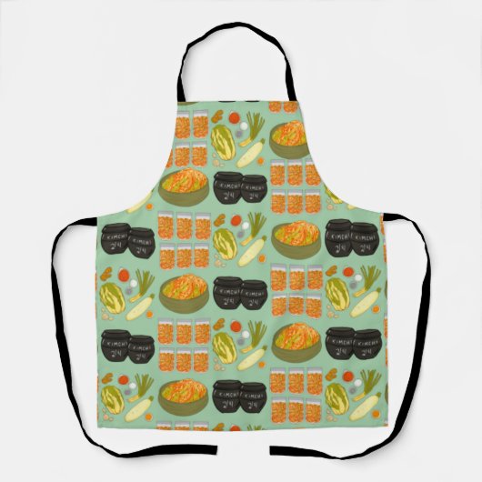 おばあちゃんのキムチ할머니의 김치 エプロン (正面)