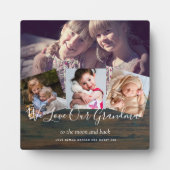 おばあちゃんのギフトおばあちゃんフォトコラージュおばあちゃん フォトプラーク (正面)