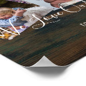 おばあちゃんのギフトおばあちゃんフォトコラージュおばあちゃん ポスター (角)