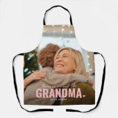 おばあちゃんのギフトみたいな人はいない エプロン (正面)