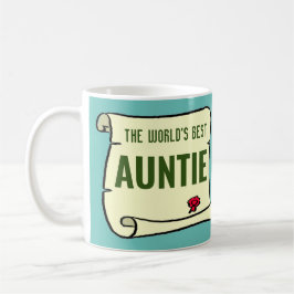 おばあちゃんのギフト。世界の最高の叔母 コーヒーマグカップ