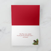 おばあちゃんのクリスマススノーグローブ シーズンカード (内部)