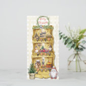 おばあちゃんのクリスマスファームハウスキッチハッチカード シーズンカード (スタンド正面)