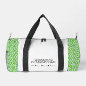 おばあちゃんのゲタウェイバッグ» Duffelバッグ ダッフルバッグ (裏面)