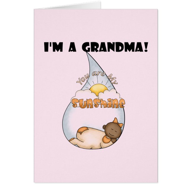 おばあちゃんのサンシャインアフリカンアメリカン・ガール (正面)