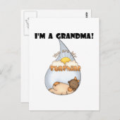 おばあちゃんのサンシャインアフリカンアメリカン・ガール ポストカード (正面/裏面)