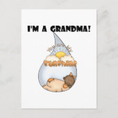 おばあちゃんのサンシャインアフリカンアメリカン・ガール ポストカード (正面)