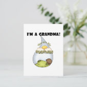 おばあちゃんのサンシャインアフリカ系アメリカ人少年 ポストカード (スタンド正面)