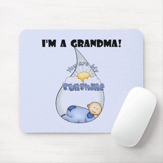 おばあちゃんのサンシャインボーイTシャツ&ギフト マウスパッド (マウス)