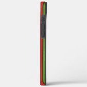 おばあちゃんのストライプカラフル、ソフトで荒っぽい Case-Mate iPhoneケース (裏面 / 左)