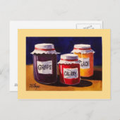 おばあちゃんのゼリージャースポストカード ポストカード (正面/裏面)