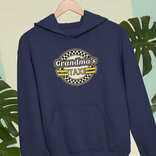 おばあちゃんのタクシーサイン パーカ
