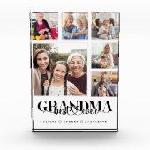 おばあちゃんのチームモダンコラージュ記念 フォトブロック (正面)