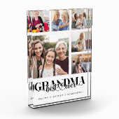 おばあちゃんのチームモダンコラージュ記念 フォトブロック (左)