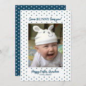 おばあちゃんのハッピーイースター写真 シーズンカード (正面/裏面)