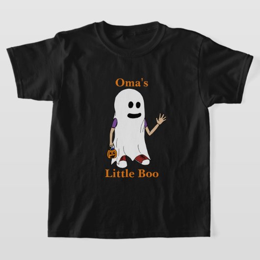 おばあちゃんのハロウィーンTシャツ Tシャツ (レイダウン)
