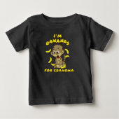 おばあちゃんのバナナ ベビーTシャツ (正面)