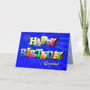 おばあちゃんのバブリー誕生日カード カード