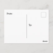 おばあちゃんのパイナップル逆さケーキレシピカード ポストカード (裏面)