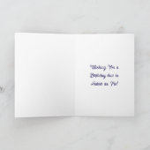 おばあちゃんのパーソナライズされた誕生日 | パイパン カード (内部)