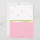 おばあちゃんのファーストベビーシャワー招待状 招待状 (裏面)