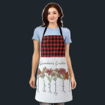 おばあちゃんのフラワーガーデン6グランドキッズ名フローラ エプロン<br><div class="desc">この祖母のガーデンフラワーとグランドキッズ名カスタムデザインは、ヴィンテージの魅力と暖かさの楽しいブレンドパーソナライズされたである。それは彼女の家に植物園の美しいを持ち込む任意の祖母の避難所に完璧な追加である。おばあちゃん素晴らしの庭の本質を捉えたヴィンテージの花イラストレーションを搭載し、お母様の日にユニーク理想的な誕生日プレゼントである。このボホインスパイアフローラデザインは、どの宇宙にも時代を超越したエレガンスのtouchを加え、居心地の良い魅力的な雰囲気を作り出している。愛でデザインされたカスタムこの商品は、愛する孫の名前を含めて個人touchを追加することができる。カスタマイズ可能な文字は、家族の絆を持つ一つの種類のギフト祝を確実に確保する。息子と娘の名前を含めると、気持ちの層が追加され、おばあちゃんの大切な記念品となる。フローラのモチーフとパーソナライズされた孫の名前は、おばあちゃんが大切にする傑作だ。この思慮深く感傷的な贈り物であなたの祖母を驚かせ、彼女の庭を見て彼女の顔が光る来のを見なさい。</div>