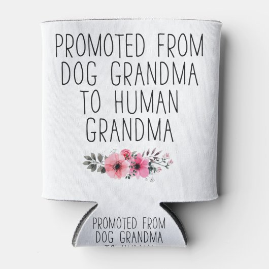 おばあちゃんのフローラに昇進おもしろいする 缶クーラー (正面)