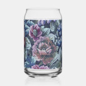 おばあちゃんのフローラソファのパターンの画像 ガラス缶 (裏面)