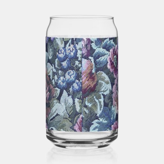 おばあちゃんのフローラソファのパターンの画像 ガラス缶 (右)