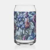 おばあちゃんのフローラソファのパターンの画像 ガラス缶 (左)